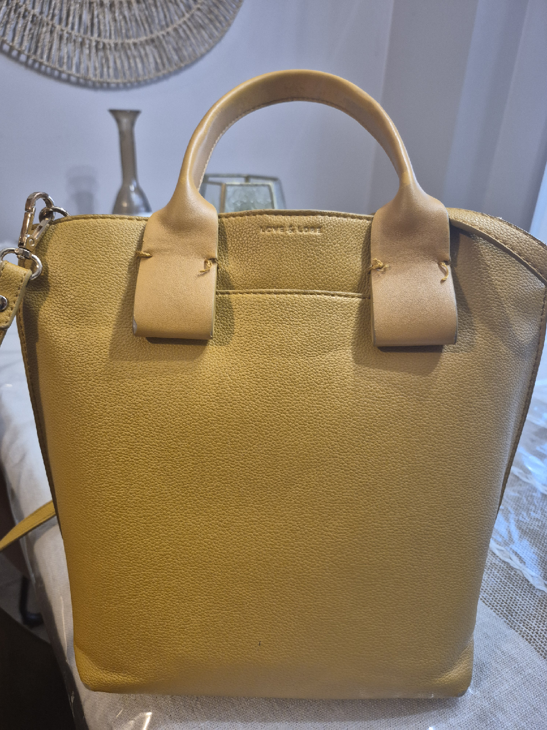 Love & Lore Yellow Satchel Bag - photo 4