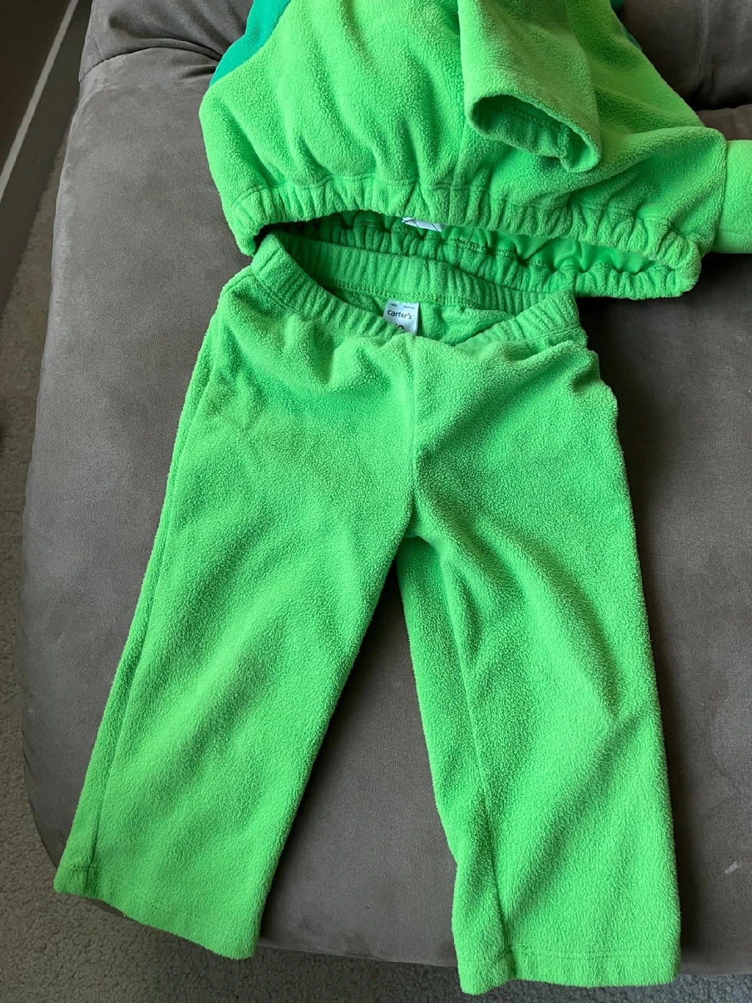 Carter's Green Dinosaur Costume - Size 18 Months - photo 2