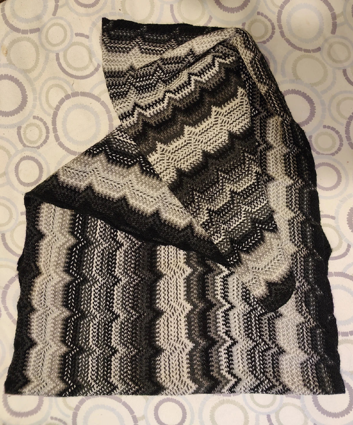 woolen winter shawl - photo 2