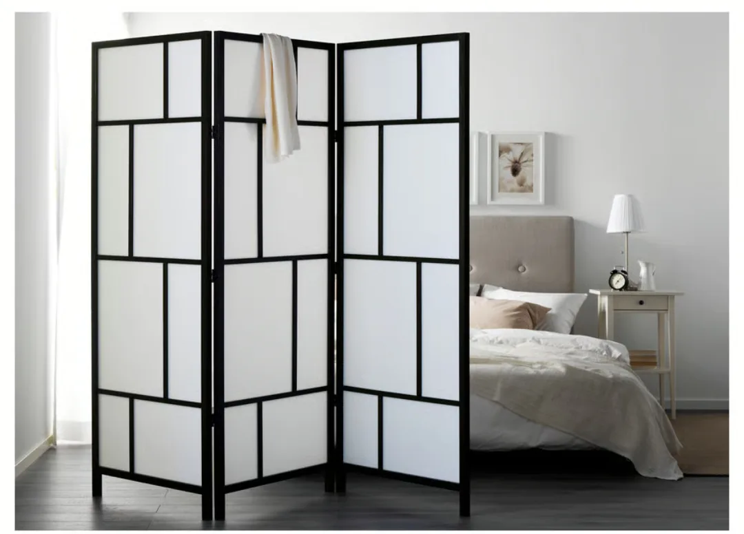 IKEA EKNE Room Divider - Black/White image indicator(3)