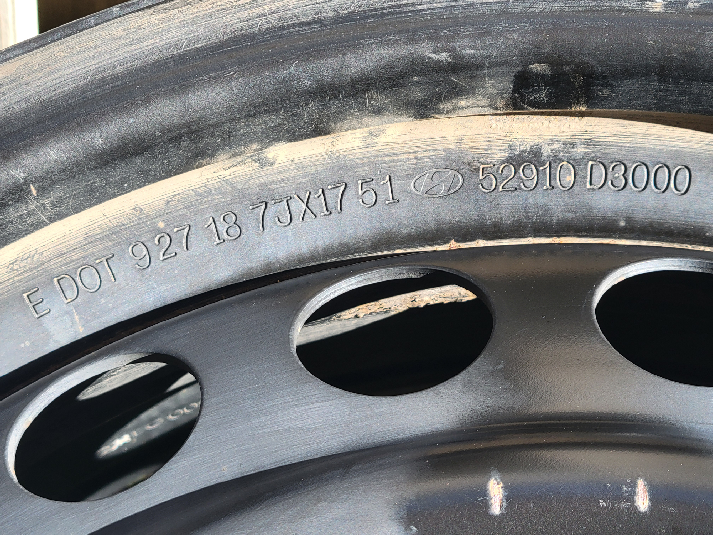 Hyundai Steel WINTER Rims - 17 inch - photo 4