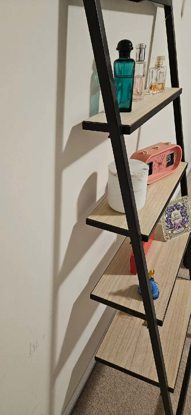 Black Metal Ladder Shelf image indicator(2)