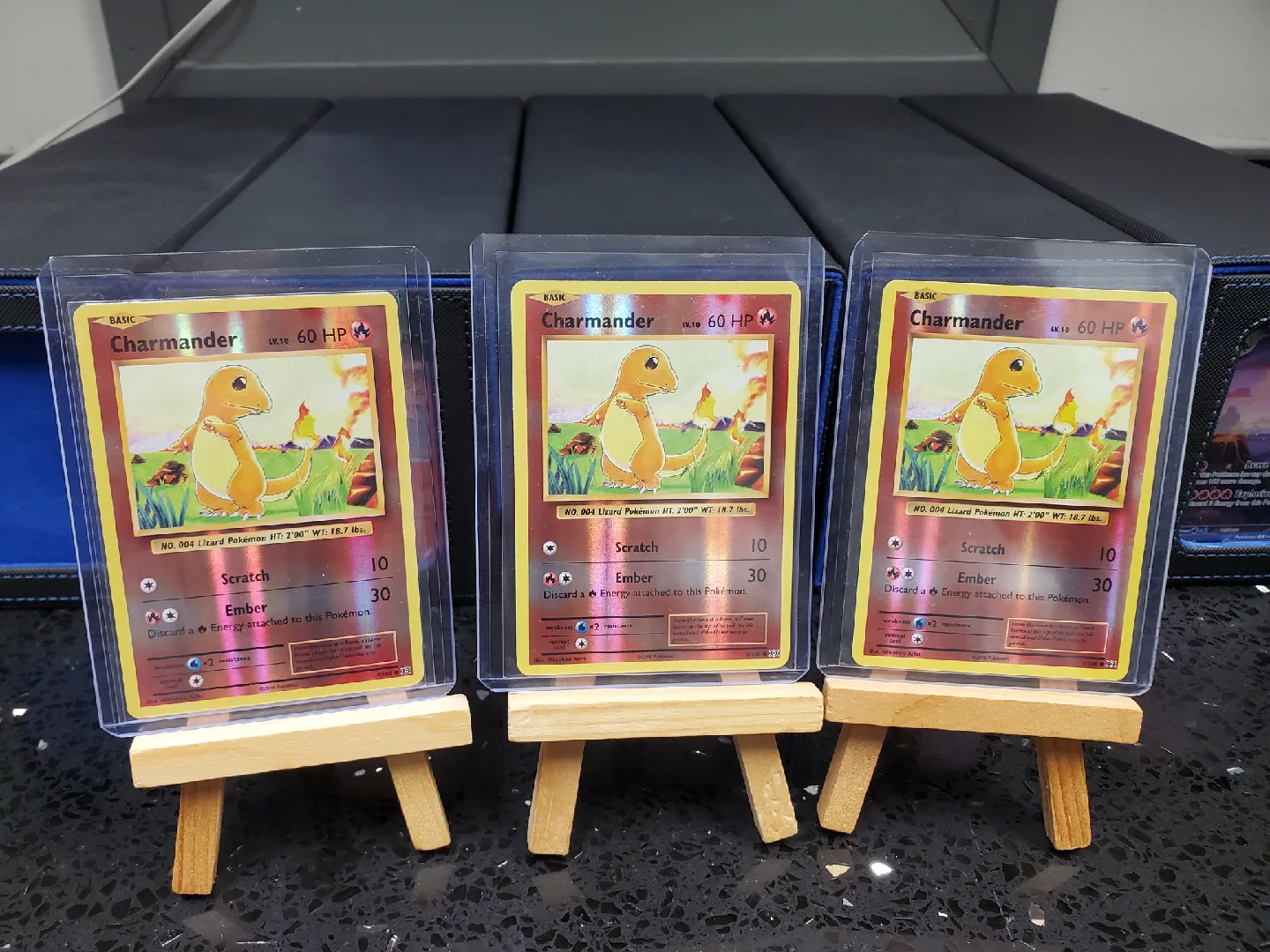 Pokemon Charmander Card 3 piece pack thumbnail