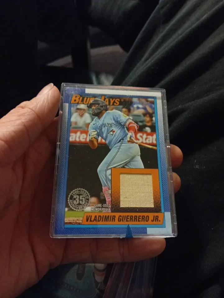 Vladimir Guerrero Jr. Blue Jays Memorabilia Card free