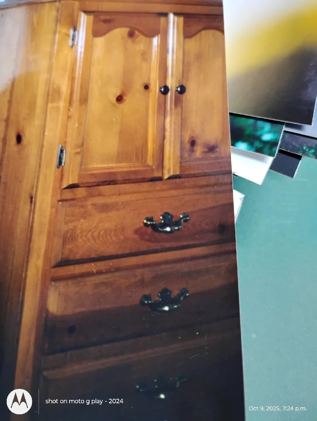 Wooden Dresser, Nightstand, Tall dresser, narrow hall table. image indicator(2)