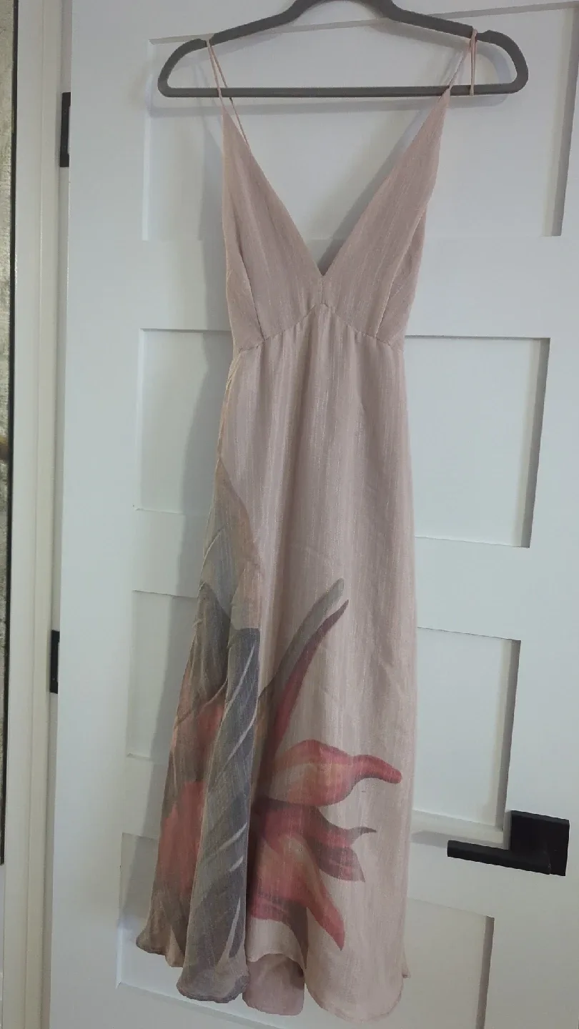 Lulu's Blush Pink Maxi Dress thumbnail