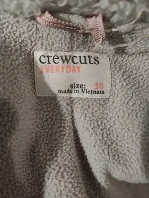 GIRL´S J. CREW CREWCUTS METALLIC PUFFER COAT size 10 image indicator(7)