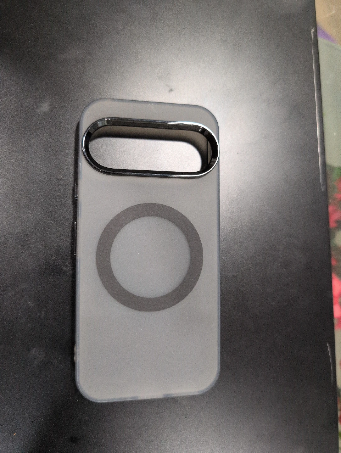 matt black Google pixel 9 silicone case