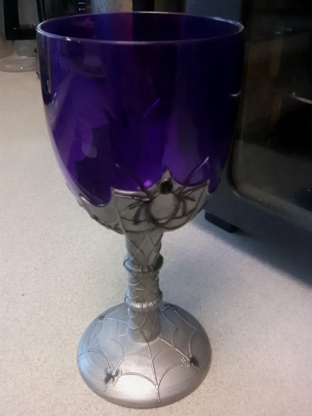 Purple Spider Halloween Goblet 🥕 image indicator(2)