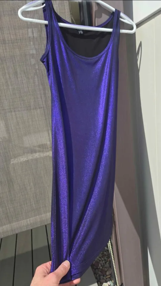Sparkly Purple Party Dress