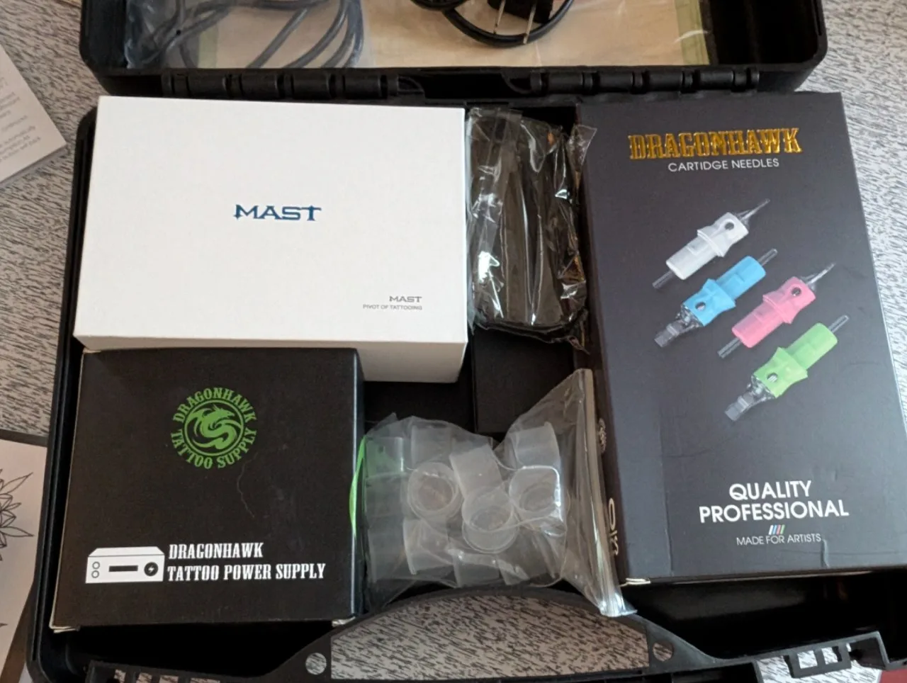 Dragonhawk Tattoo Kit w/ Dynamic Black Ink image indicator(4)