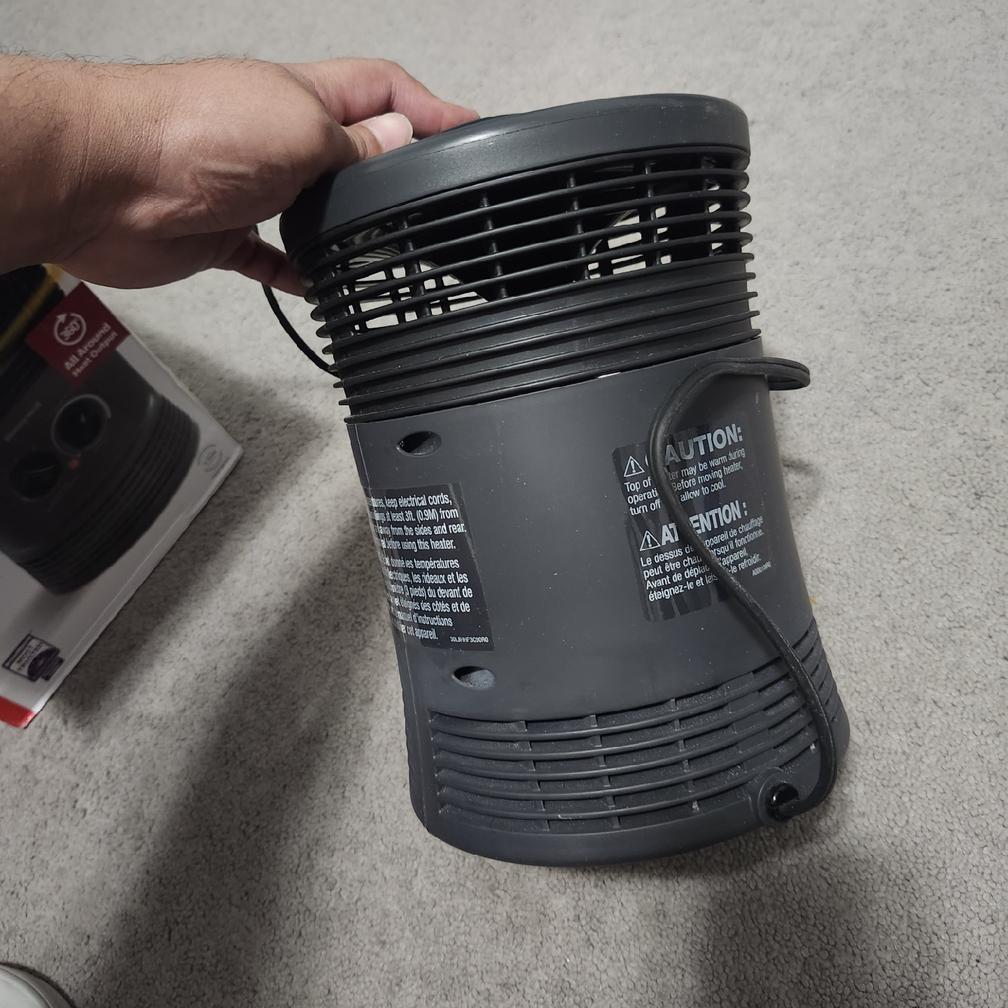 Honeywell 360° Surround Heat Fan Forced Heater - photo 2