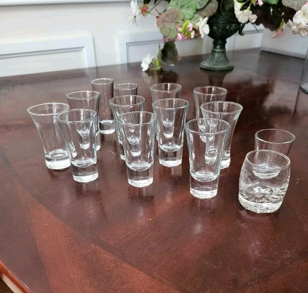 Set of 14 Shot Glasses