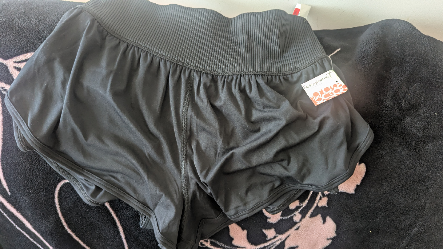 Free People Movement Black Shorts - Size M - photo 2