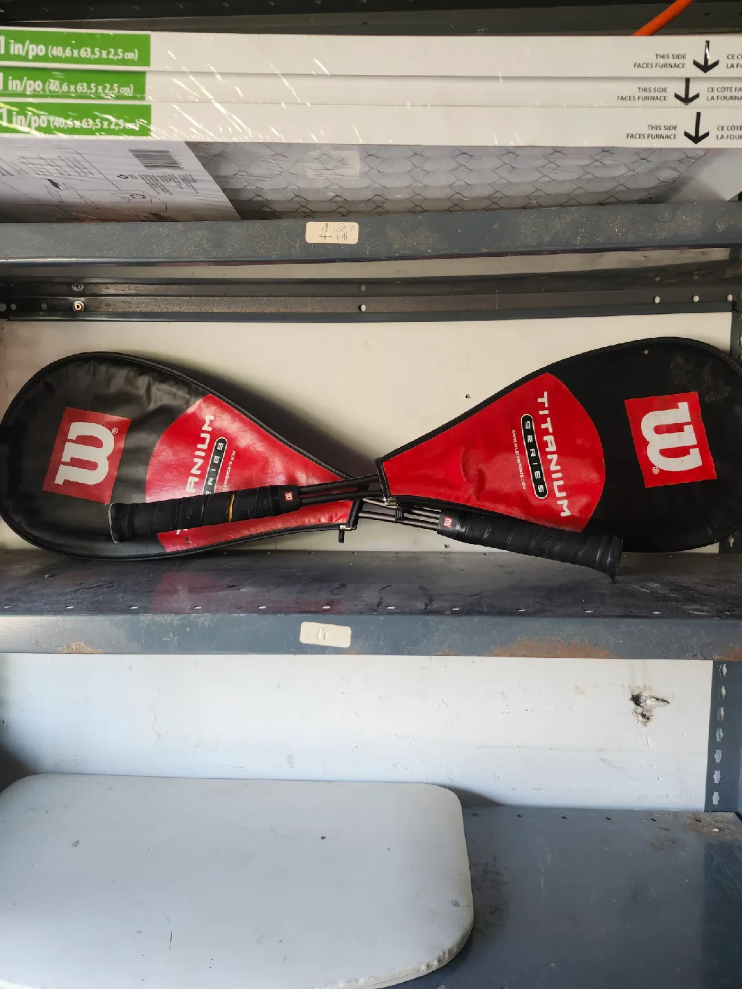 Wilson Titanium Tennis Racquet thumbnail