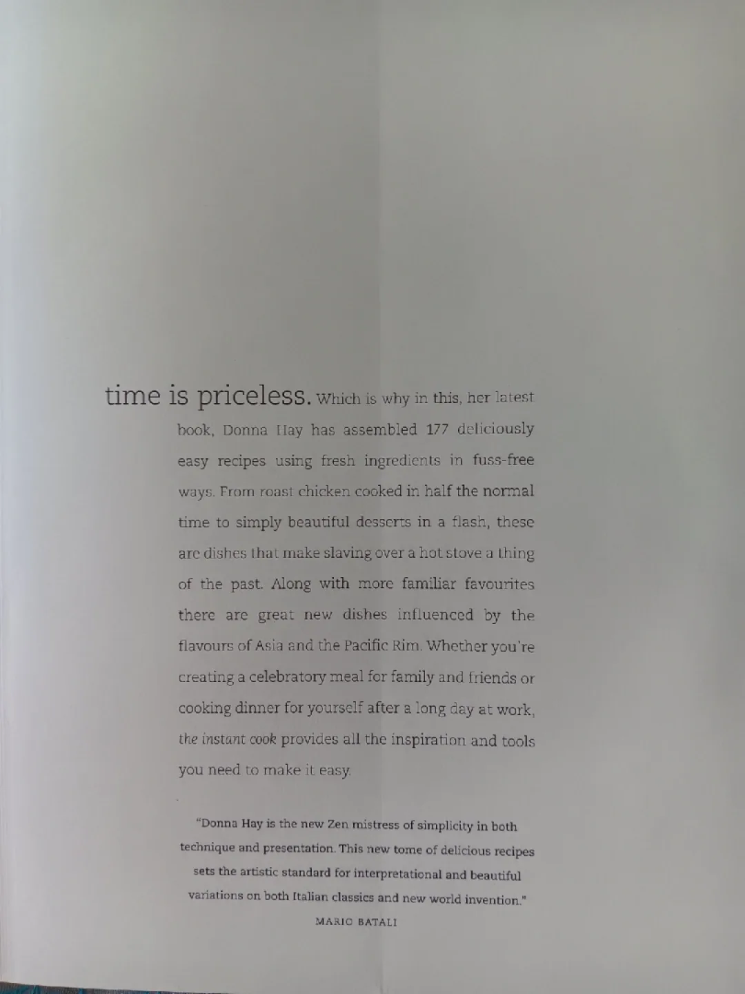 Donna Hay "Time is Priceless" Cookbook image indicator(5)