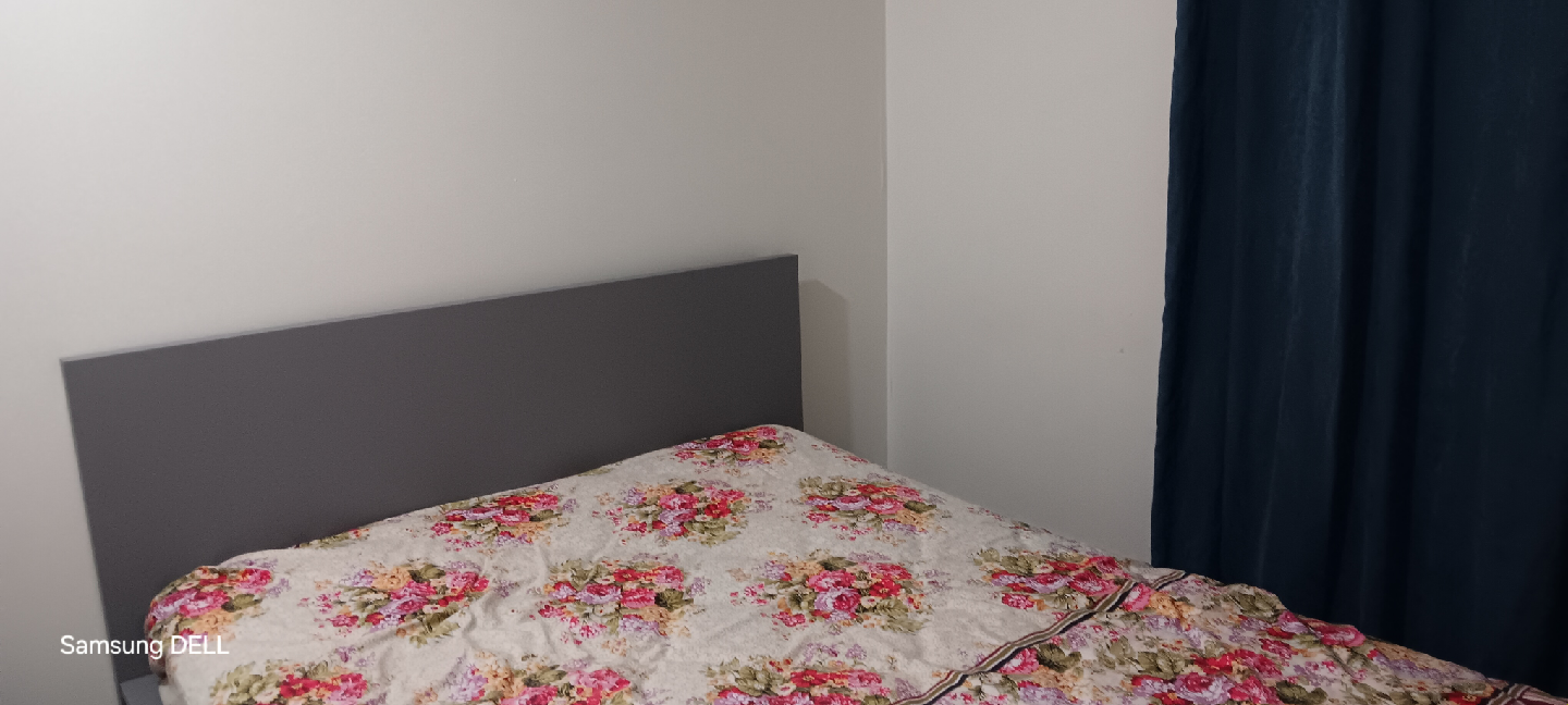 queen bed frame and slated