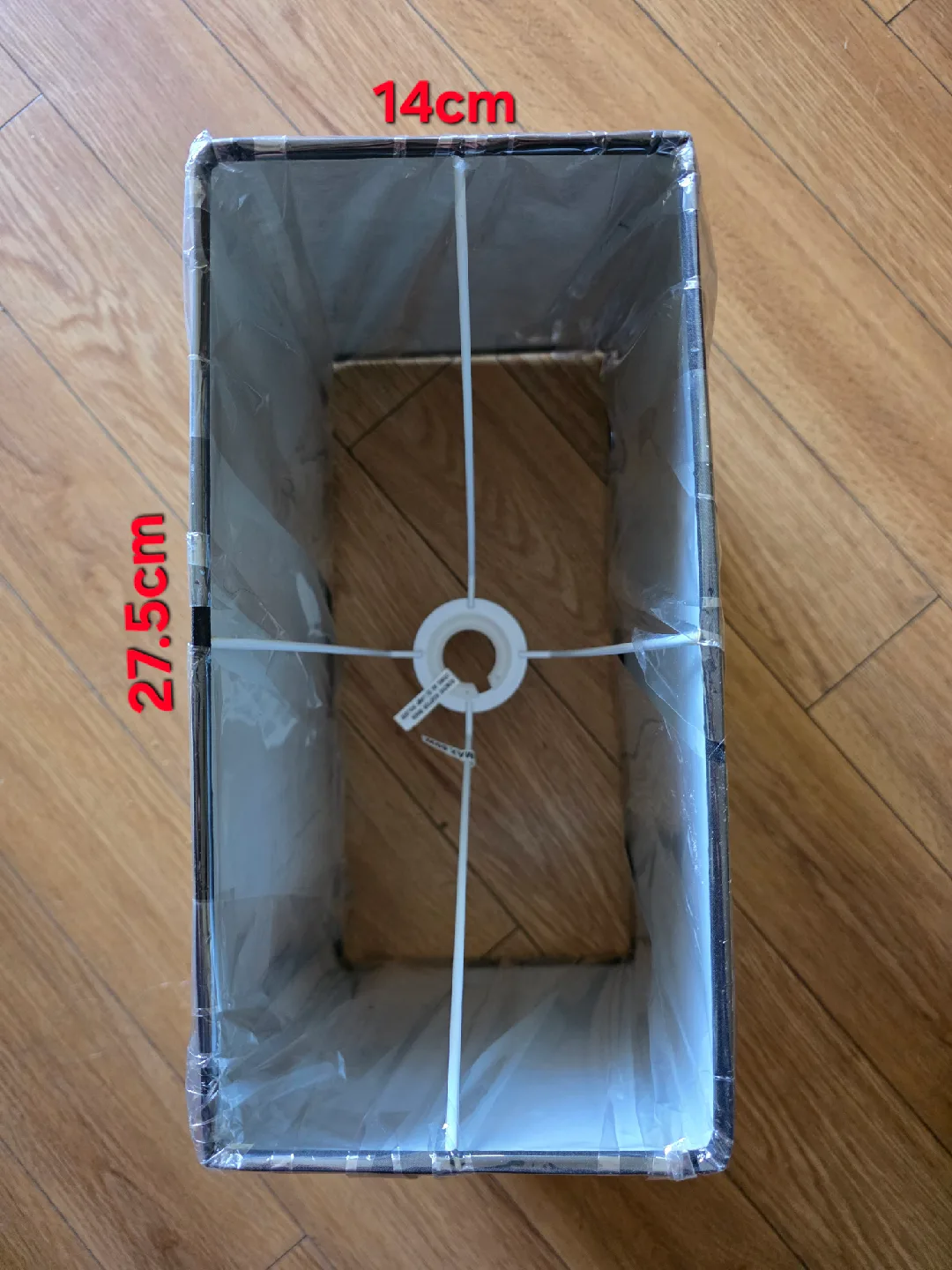 Brand New Trapeze Shape Black Lampshade image indicator(3)