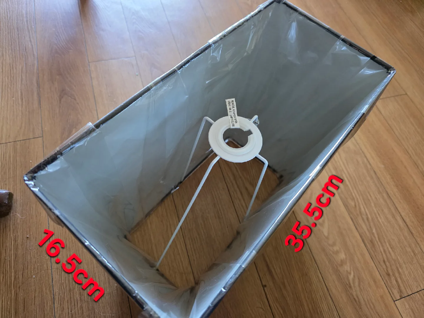 Brand New Trapeze Shape Black Lampshade image indicator(5)