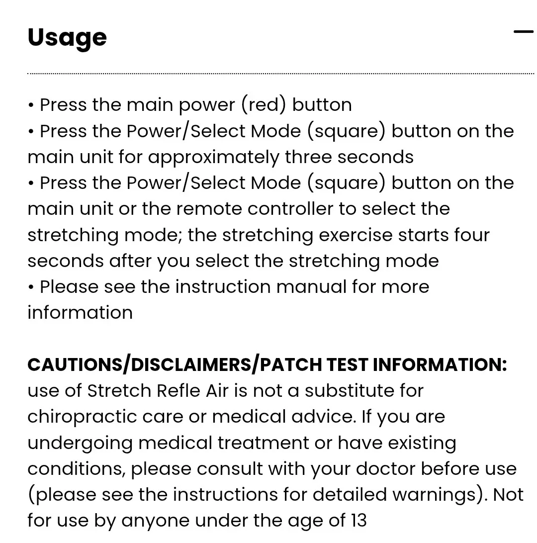 Stretch Refle Air 2.0 - New in Box! image indicator(9)