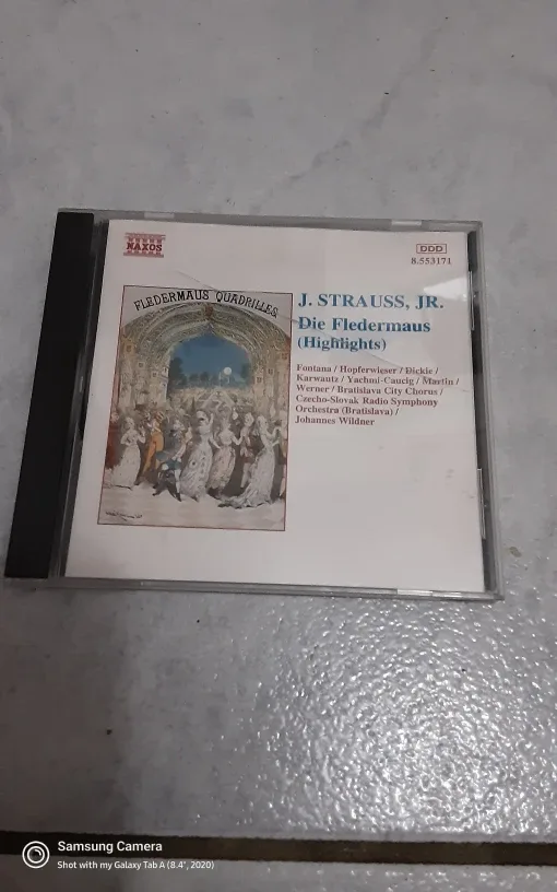 J. Strauss Jr. Die Fledermaus Highlights CD image indicator(2)