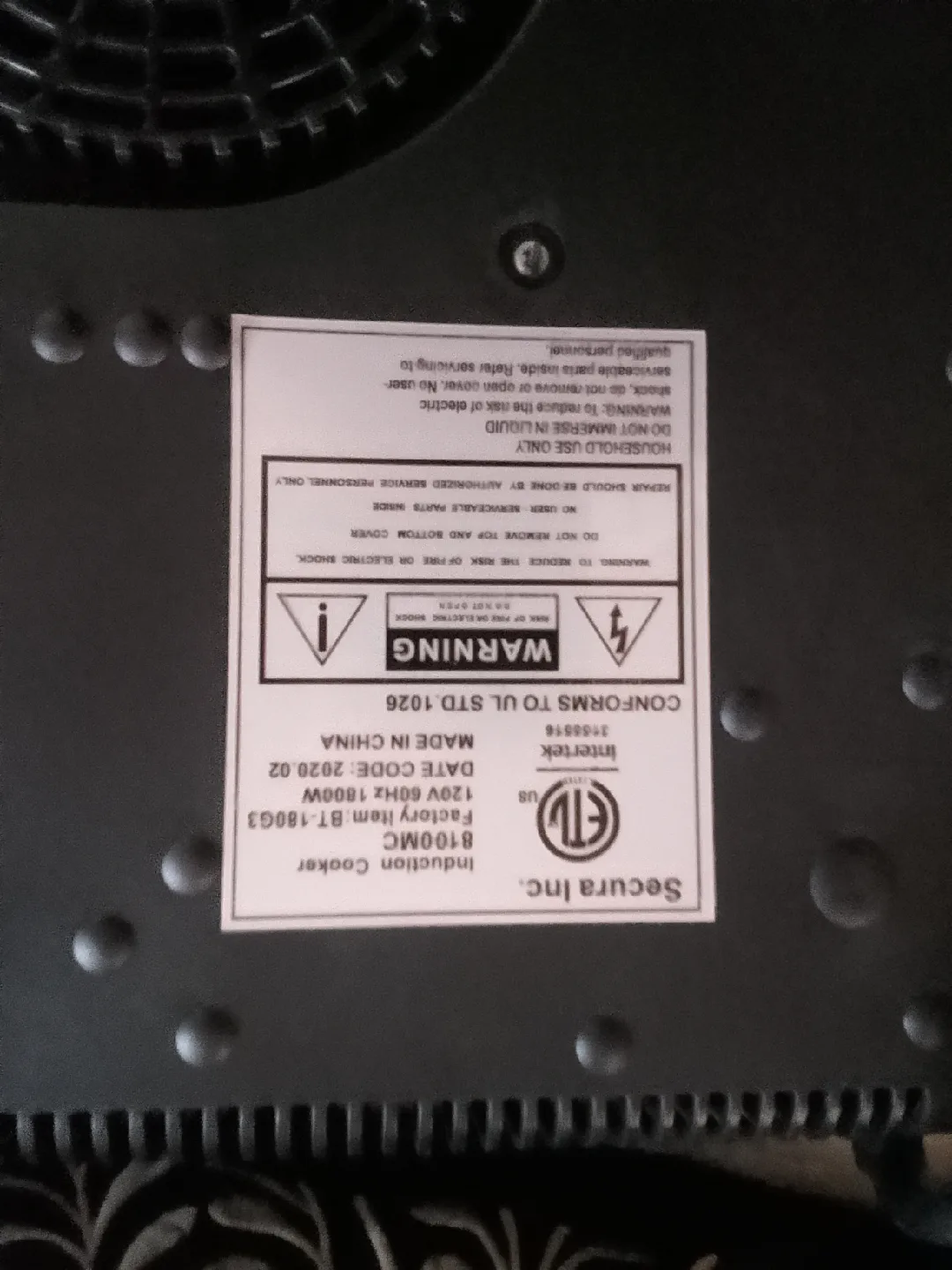 Duxtop 1800W Portable Induction Cooktop Countertop Burner image indicator(10)