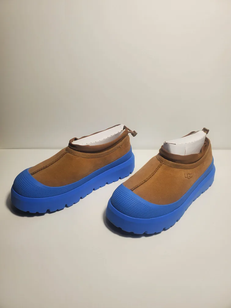 Men’s UGG Tasman Weather Hybrid Slipper Chestnut Big Sky Size 10 image indicator(8)