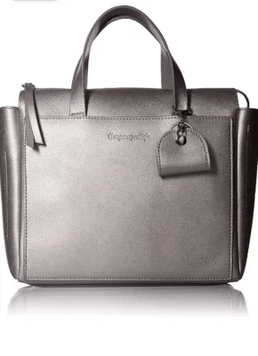 organized Silver Tote Bag thumbnail