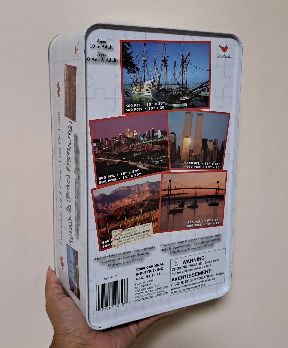 Cardinal Deluxe 5 Puzzle Pack - 2500 Pieces image indicator(2)