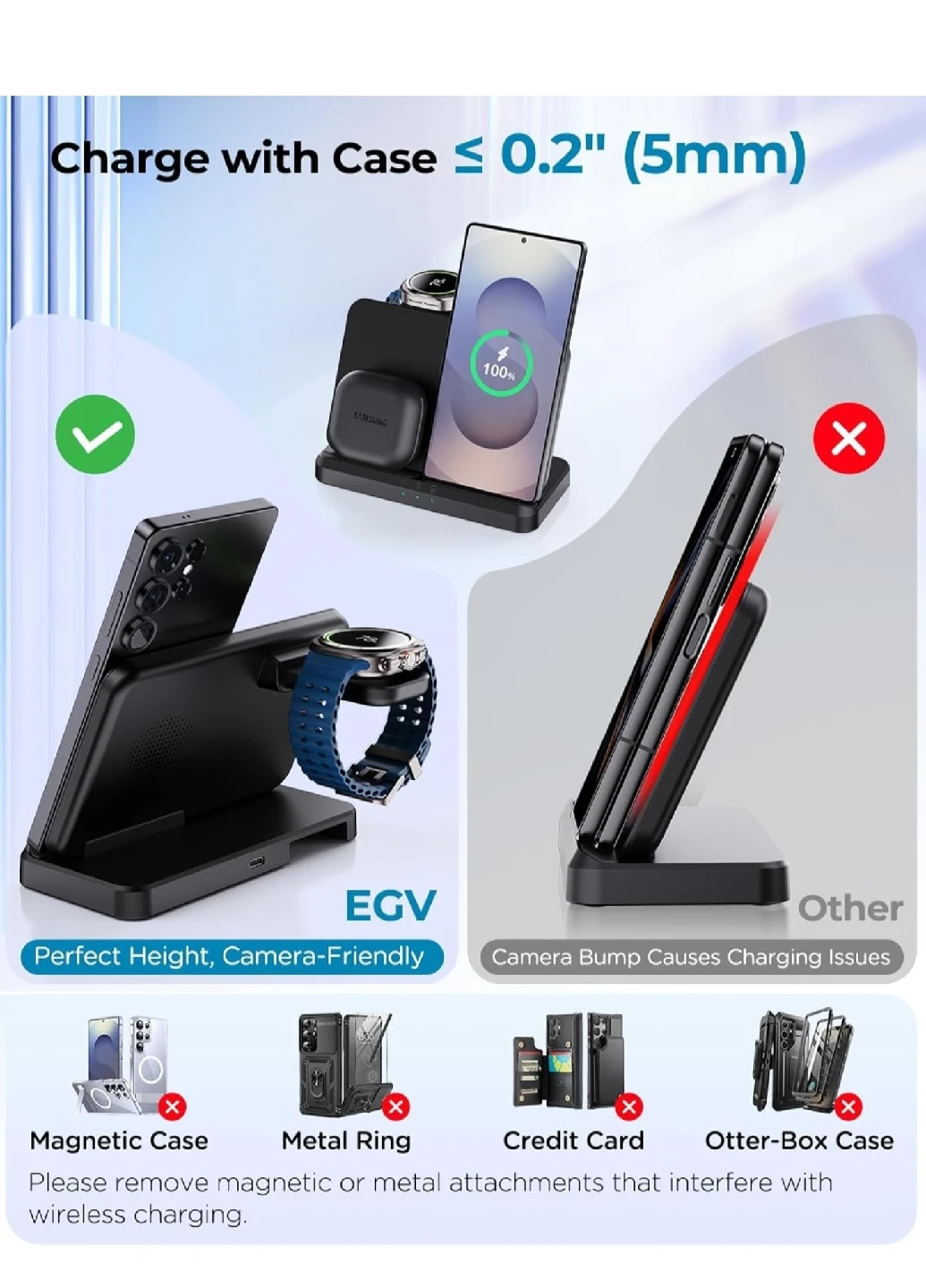 Wireless Charger for Samsung - photo 2