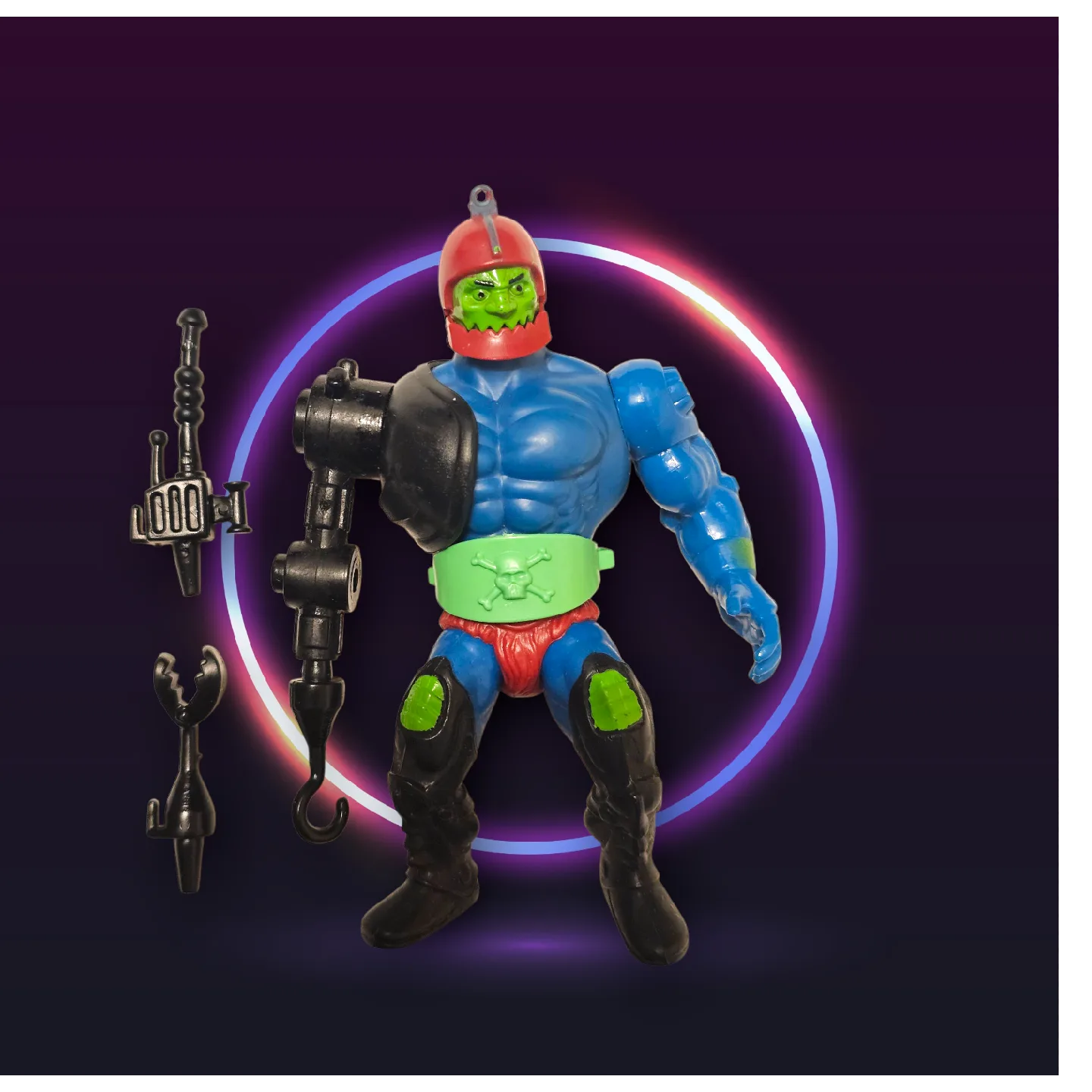 Vintage Trap Jaw Masters of the Universe MOTU Action Figure thumbnail