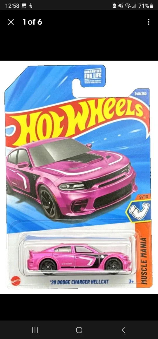 Hot Wheels '20 Dodge Charger Hellcat - Pink thumbnail