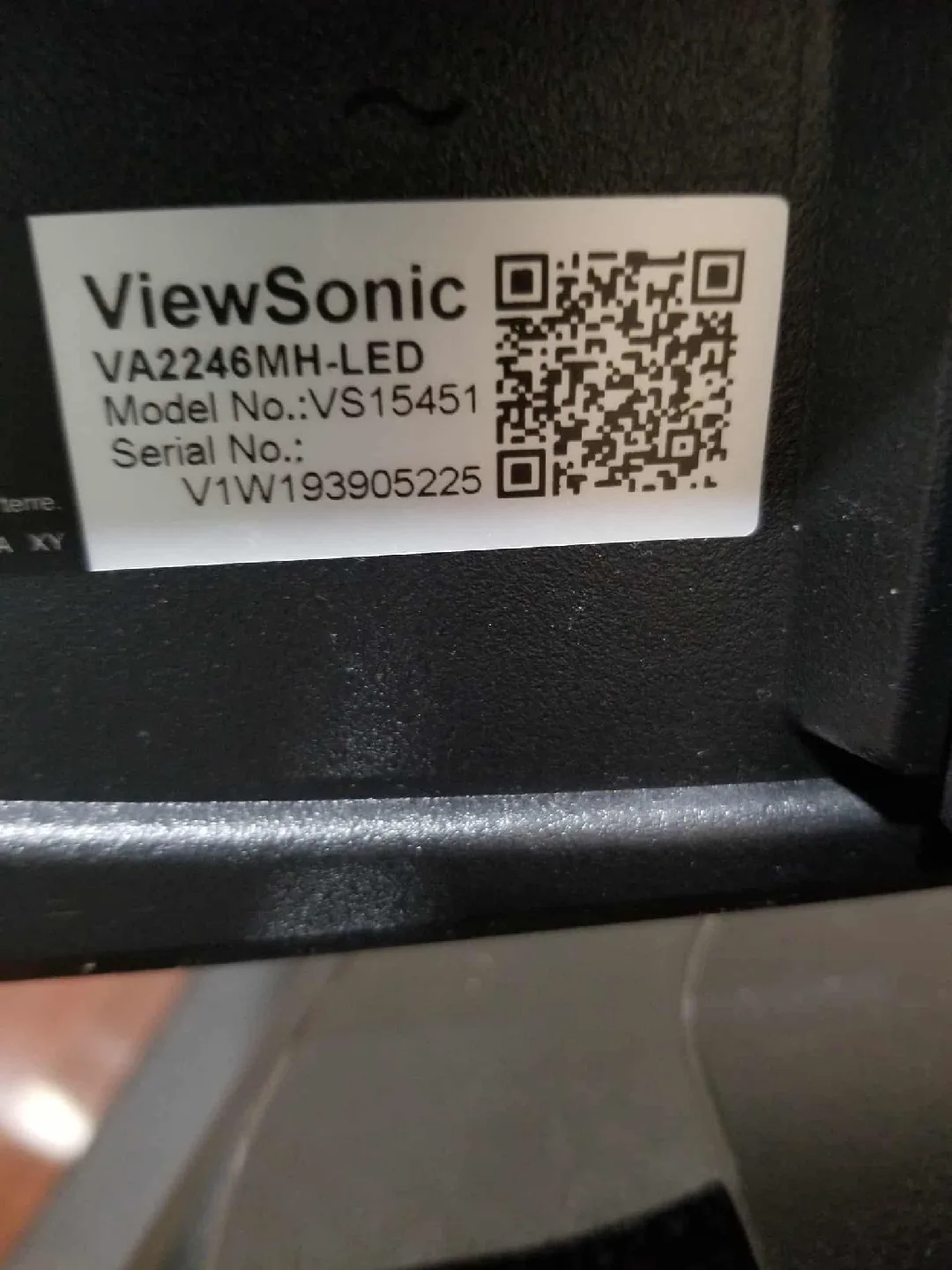 ViewSonic VA2246mh-LED Monitor 22" image indicator(3)