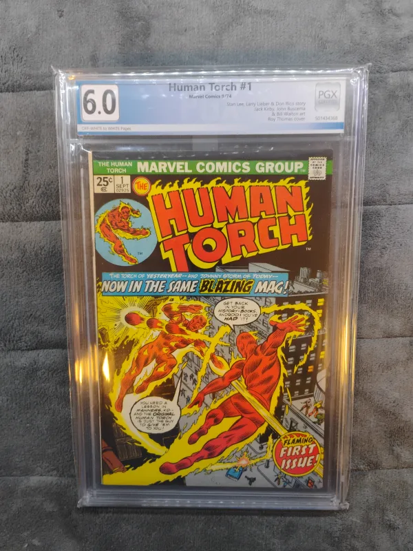 Human Torch #1 Marvel Comics 9/74 thumbnail