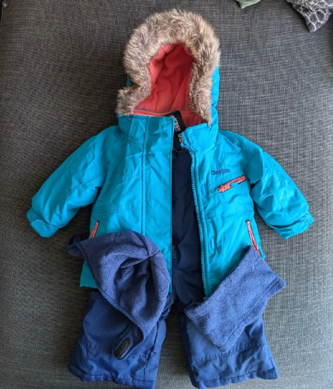 OshKosh B'gosh Winter Jacket & Snow Pants Set - 12 months