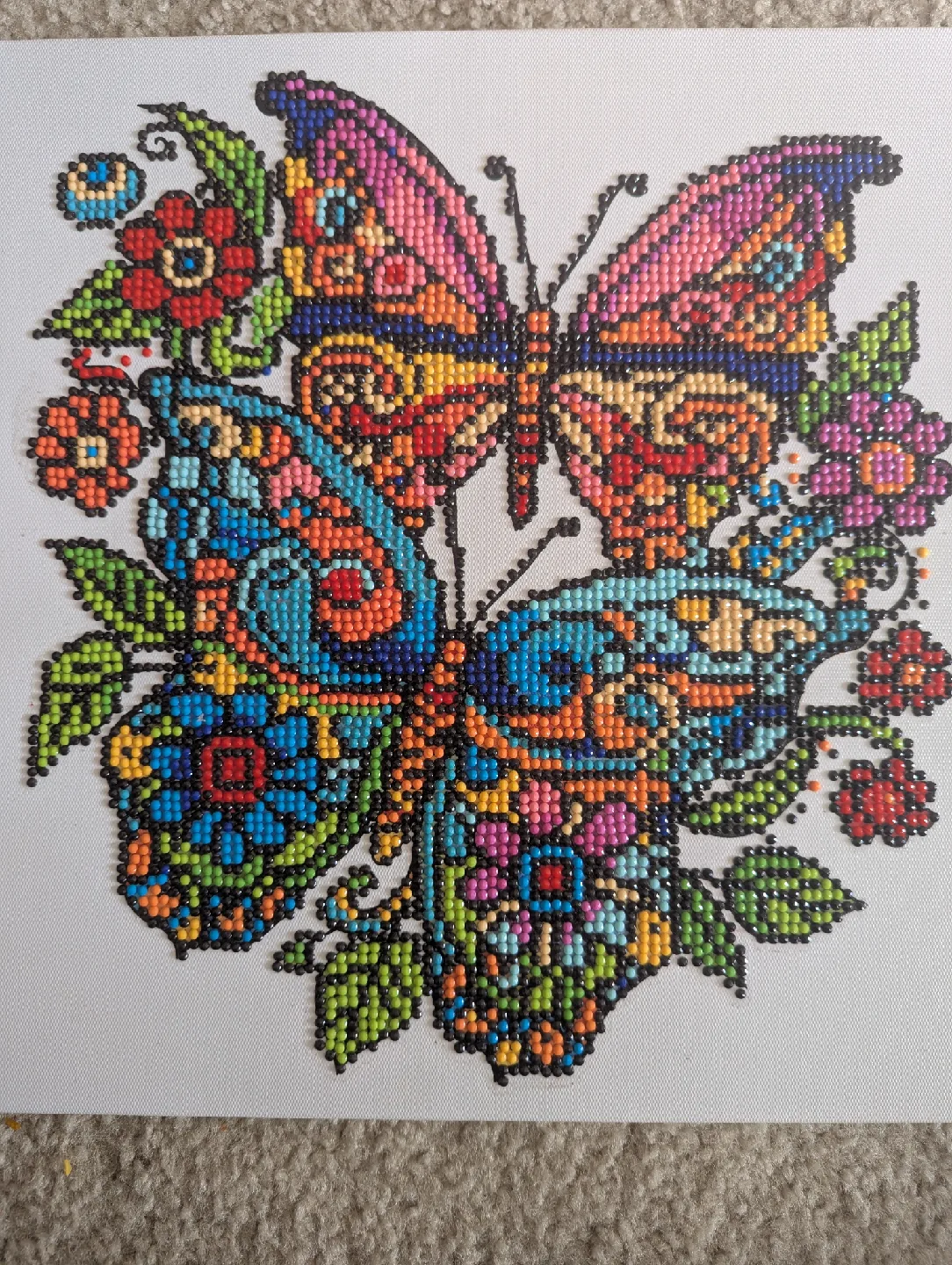 Butterfly Diamond Art Painting image indicator(3)