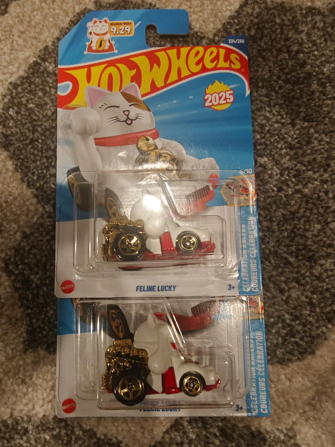 Hot Wheels Feline Lucky Maneki-Neko 2025 thumbnail