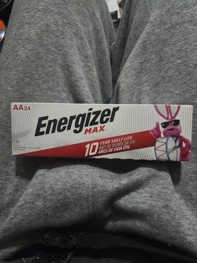 Energizer Max AA24 Batteries - New