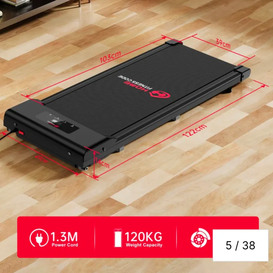 2-in-1 Folding Treadmill - Space Saving Design image indicator(8)