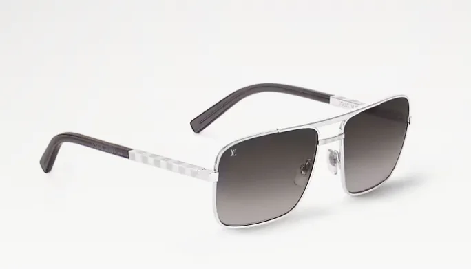 Louis Vuitton Attitude Mens Silver Sunglasses image indicator(2)