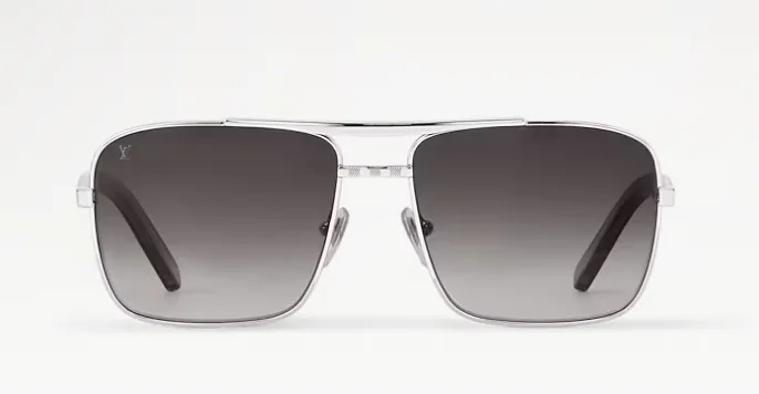 Louis Vuitton Attitude Mens Silver Sunglasses image indicator(4)