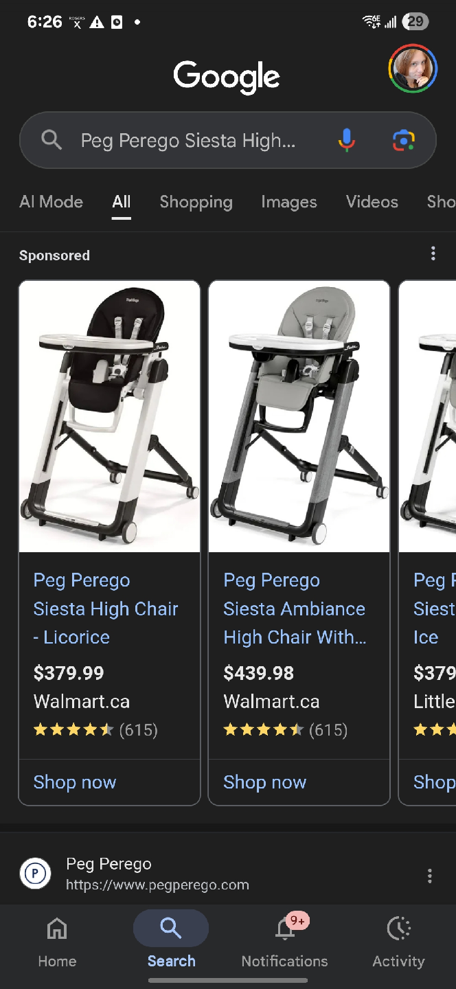 Peg Perego Siesta High Chair