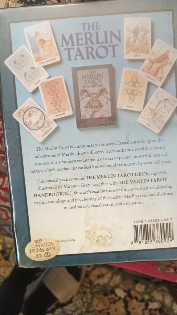 The Merlin Tarot Handbook by R.J. Stewart image indicator(4)