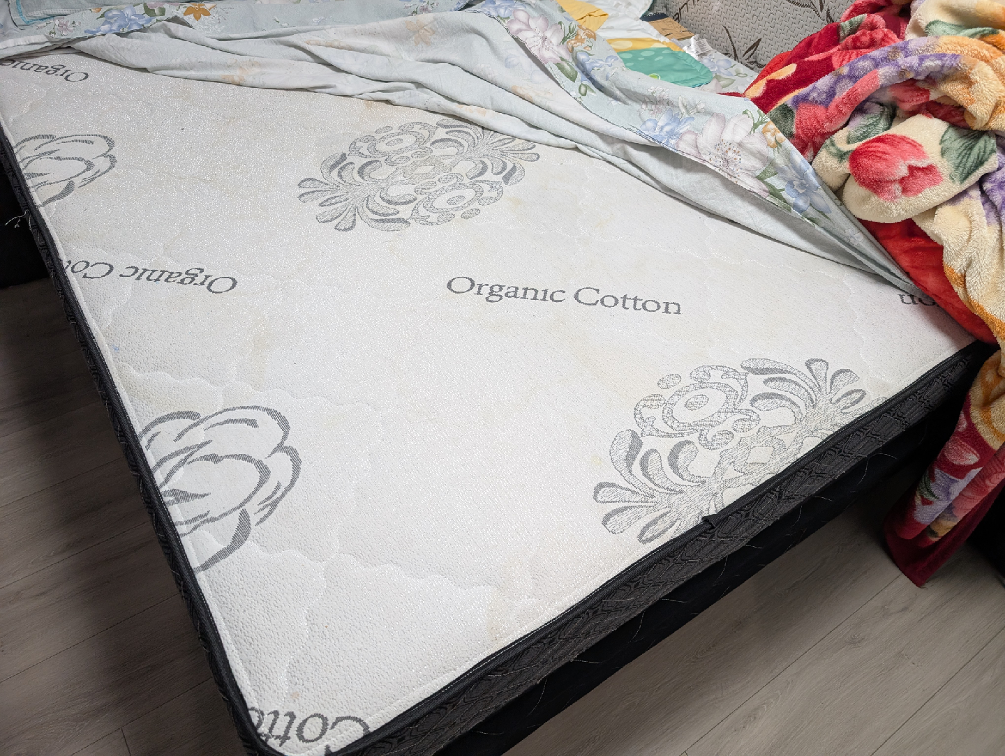 Organic Cotton Mattress & Queen Bed Frame - photo 2