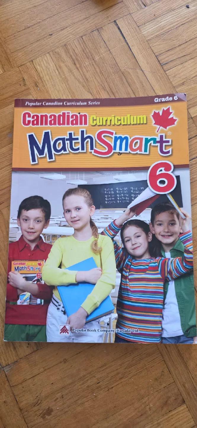 Canadian Curriculum MathSmart Grade 6 thumbnail