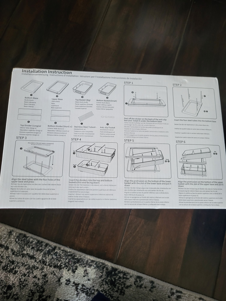 2 Tier Pull-Out Organizer Shelf - NEW - photo 2