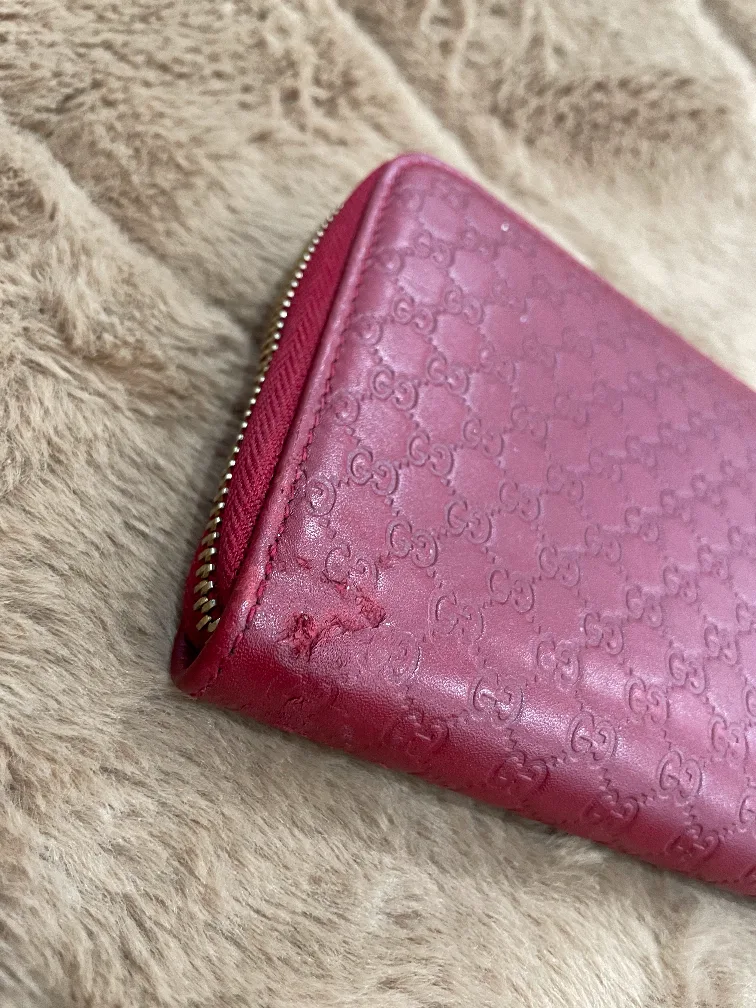 Gucci Guccissima Leather Zip Around Wallet image indicator(6)