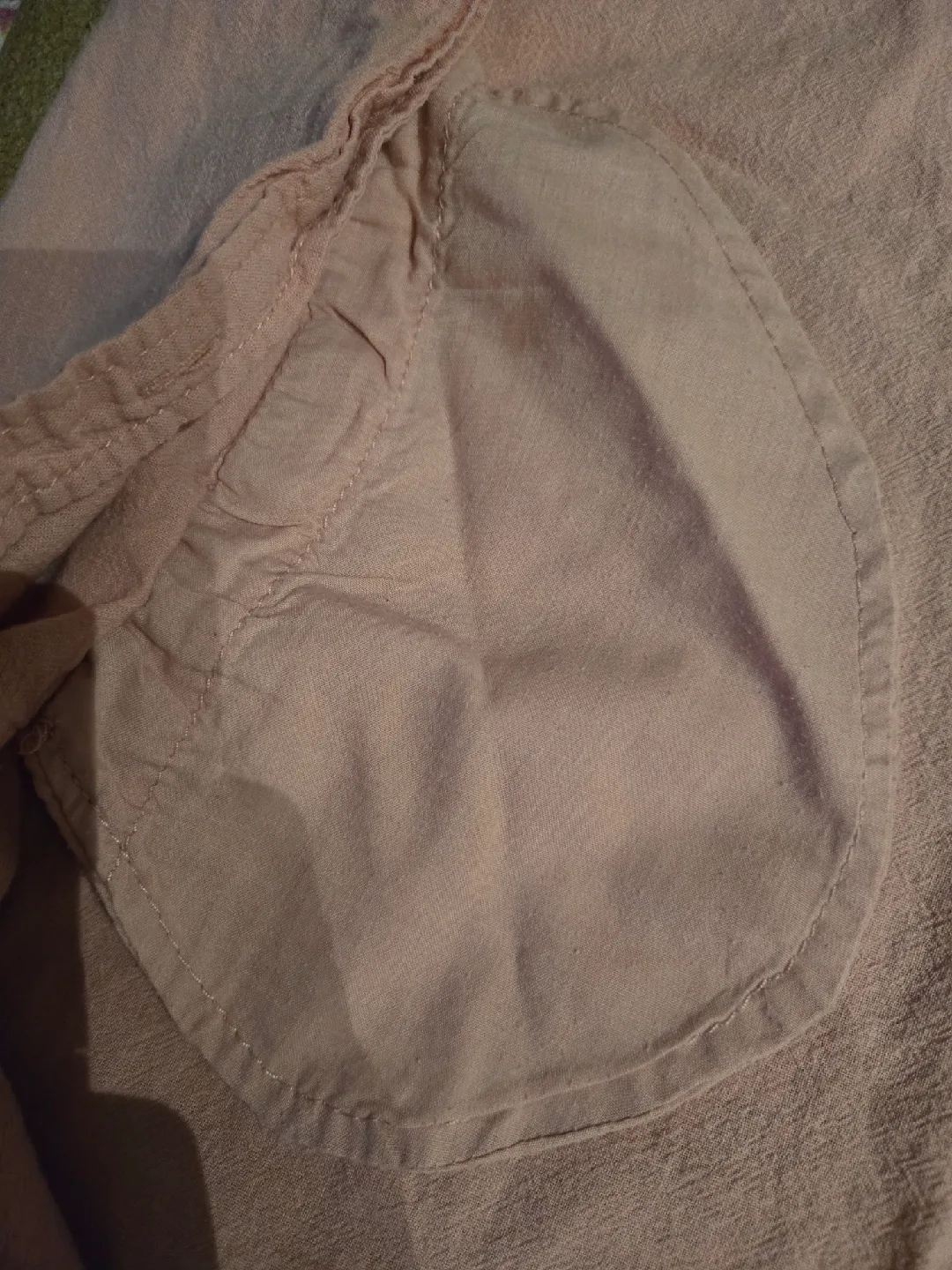 Pink Short Sleeve shirt dress image indicator(3)