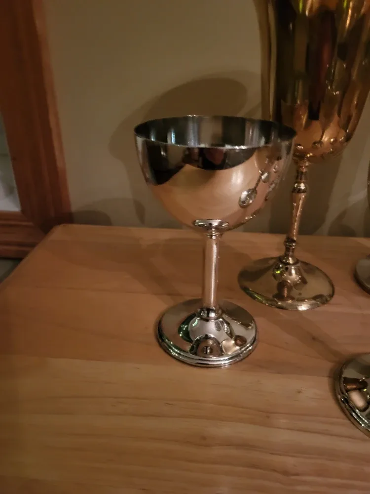 Vintage Silver Goblets/Cups image indicator(5)