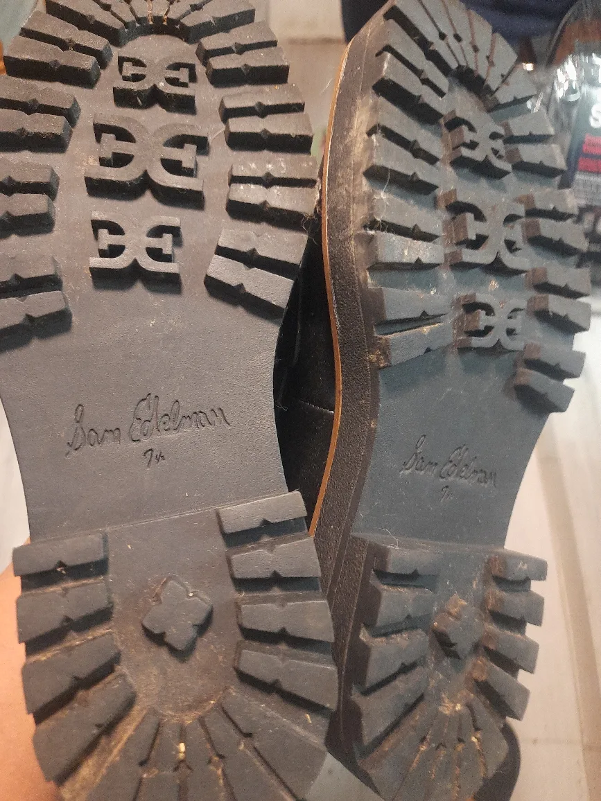 Sam Edelman Black Leather Loafers - Size us 7.5 image indicator(2)